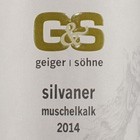 2014 Silvaner Muschelkalk trocken // Weingut Geiger
